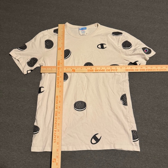 Champion Off-White Tee with Oreos - Picture 2 of 6